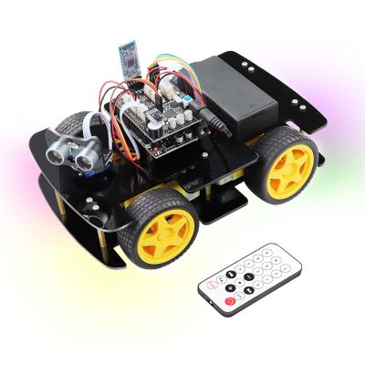 China Education Freenove 4WD Car Kit for Arduino with IR Remote Line Tracking Obstacle Avoidance Sensor Bluetooth IR Wireless Ultrasonic Servo for sale