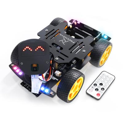 China Freenove 4WD Education Car Kit for ESP32-WROVER (Content) Avoidance (Compatible with Arduino IDE) Dot Matrix Expressions Camera Obstacle for sale