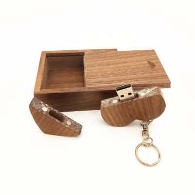 China Weddig Wooden Custom Photography Pen Drive 64GB 32GB 16GB MU Xin U Disk Personality exuanck speeial gift for sale