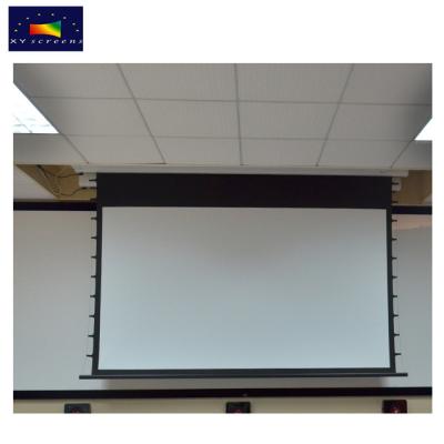 China Electric X/Y SCREENS 110 Inch Intelligent Motorized Projector Screen For Home Theater for sale