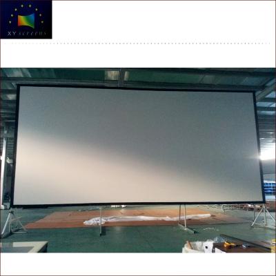 China XYScreen Quick Fold Portable Quick Fold Screen Projector Folding Screen 200 Inch Large Projection Screen for sale