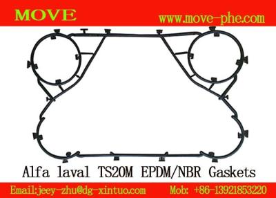 China Model TS20M Heat Exchanger gasket equivalent EPDM/NBR/Viton-A/Viton-G Promotional Plate Gasket for sale