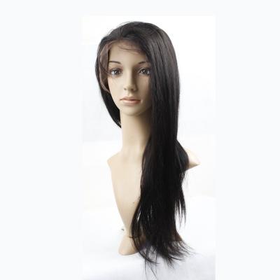 China Long Black Straight Hair Wig JP Factory Shedding Free Indian Hair Long Black Straight Hair Wig for sale