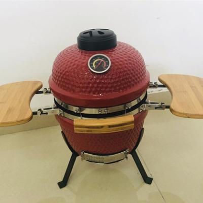 China Adjustable Size Chicken Roasting BBQ Smoker Garden Charcoal BBQ Grill with Stainless Steel BBQ Accessories for sale