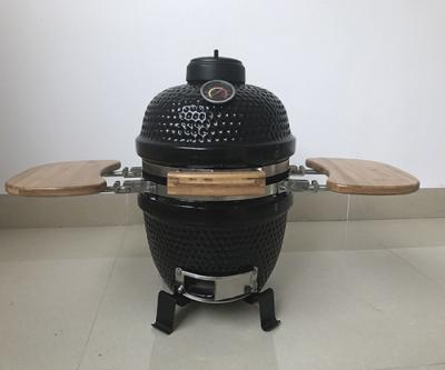 China Garden Use Adjustable Ceramic Smoker Family Size Charcoal Outdoor Kamado for sale