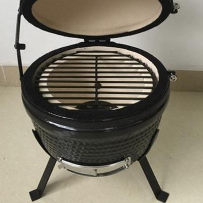 China Adjustable Temperature Gauge Folding BBQ Grill Mini Size Charcoal Pellet Smokers for sale