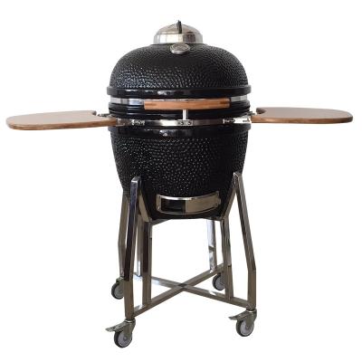 China MG-24 size adjustable charcoal barbecue kamado grill china made wood fired pizza oven smoker for sale