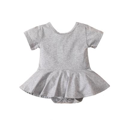 China New Style Summer Cotton Girls Rompers Kids Soft 100% Cotton Baby Romper Stylish Kids Clothing for sale