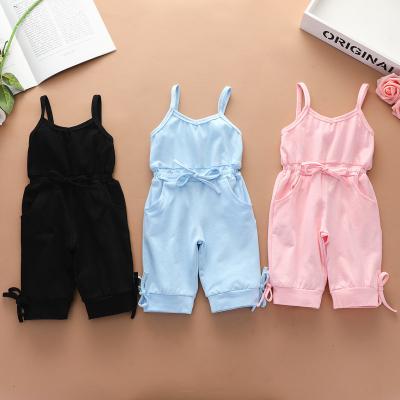 China Hot Selling Cotton Material Anti-Shrinkage Hot Sale Baby Clothing Romper Summer Babies One Piece Jumpsuit for sale