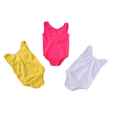 China 100% Polyester Windproof Sleeveless Little Girls Kid Swimsuit Babies One Piece Swimming Suit With Wings for sale