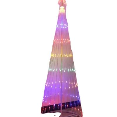 China Outdoor Use for 2021 Festival Buddy Tree Top Multifunctional Christmas Tree,Light Tree with Modern Floor Light for sale