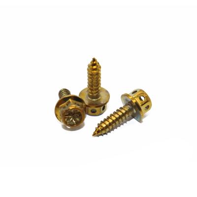 China High Strength Motorcycle 304 Stainless Steel Fasteners M5*15 Tapping Screws. Support Customization for sale