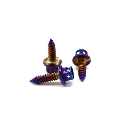 China High Strength Motorcycle Accessories 304 Stainless Steel Fasteners M5*15 Tapping Screws. Support Customization for sale