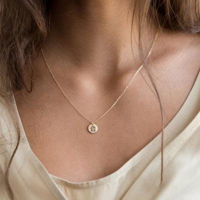 China Minimalist Personalized Halloween Gold Jewelry Fashion Jewelry Minimalist Necklace for sale