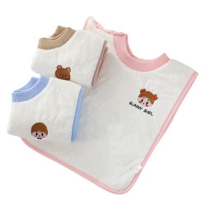 China NANZOUK Washable Cotton Baby Bib For Kids Baby Bib Natural Light Weight Baby Bibs Waterproof for sale