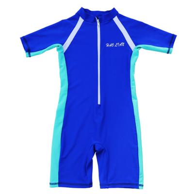 China 82%Nylon 18%Spandex One Piece Kids Swimwear Kids Boy Swimwear Kids Swimwear&beachwear OEM Quick Dry for sale