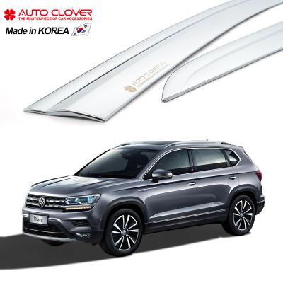 China Business/LUXURY AUTOCLOVER For Volkswagen Tharu Chrome Visor Wind Door Sun Visors Vent Visor Wind Deflector E004 for sale