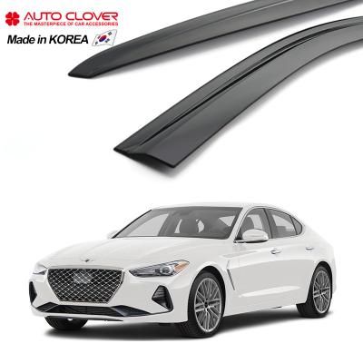 China BUSINESS/LUXURY AUTOCLOVER For Genesis G70 Window Shade Door Sun Shade Rain Guard Wind Deflector Vent Side Shade B069 for sale