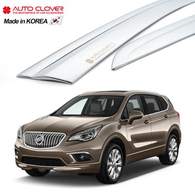 China Luxury Business/AUTOCLOVER For Buick Consider Chrome Window Shades Sun Door Shades For Car Rain Guard Deflector Side Rain Guard D648 for sale