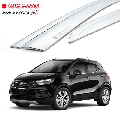 China BUSINESS/LUXURY AUTOCLOVER For Buick Encore Chrome Door Sun Shade Window Wind Deflector Wind Deflector D654 for sale