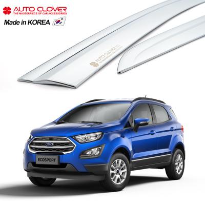 China BUSINESS/LUXURY AUTOCLOVER For Ford ECOSPORT Chrome Door Visor Rain Wind Vent Sun Visor Sun Door Deflector D661 for sale