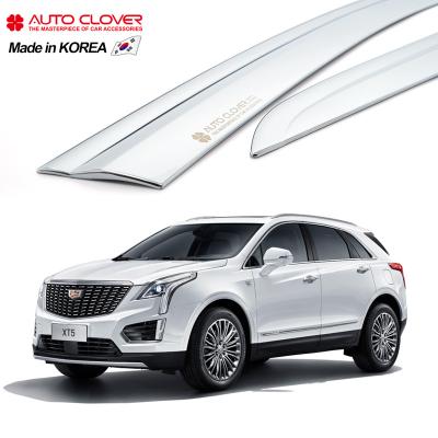 China Business/Luxury AUTOCLOVER For Cadillac XT5 Chrome Door Sun Shades Rain Shades For Car Sun Wind Car Window Deflector Vent D704 for sale