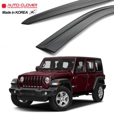 China Business/Deluxe AUTOCLOVER For Jeep Wrangler (JL) Window Shade Sun Door Shades For Car Rain Guard Deflector Side Rain Guard B094 for sale