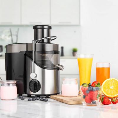 China Hotel MSF Home Appliances 400W Household Juicer Stainless Steel Juicer Extractor Centrifugal Housing Machine for sale