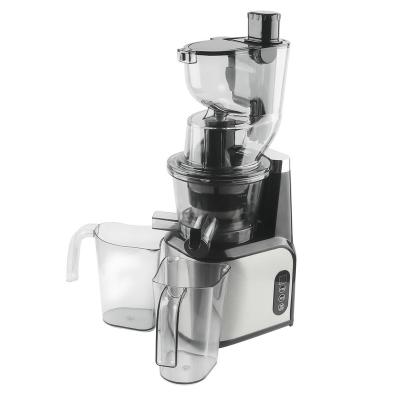 China Low Noise Level Less Than 65db MSF Stainless Steel Vertical Slow Juicers Say Wide Mouth Juicer Vertical Chewing Slow for sale