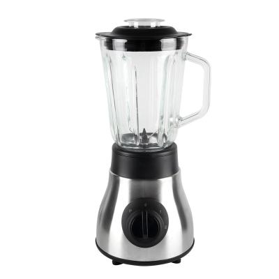 China Motor MSF 400W Pure Copper Stainless Steel Blender With 1.5L Glass Jar for sale