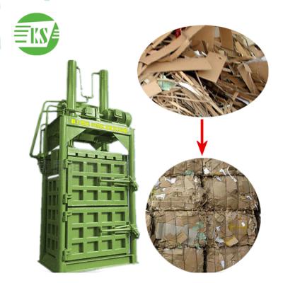 China Waste Paper / Plastic Bottle YJ-80 High Quality Vertical Plastic Bottle Recycling Packaging Machinery for sale