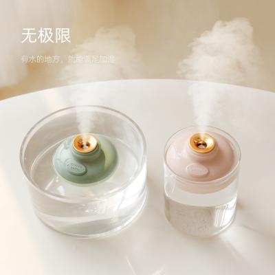 China Unique Creative Diffuser Mini Usb Wireless Humidifier For Drift Bottle 2021 Design Drift Bottle Heavy Mist Sprayer All Container for sale