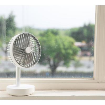 China Multi Unique Large Capacity Wind Speeds Batter Multi Color 4 Speeds Long Household Resistor Silence Resistor Silence Usb Desk Mini Table Fan for sale