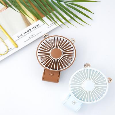 China Mah Unique Rabbit Ears Design 3 Wind Outdoor Modes Handheld Foldable Silent Desktop 1200 Holding Usb Foldable Mini Fan for sale