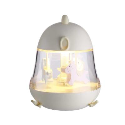 China Bedroom Design Single Current Anti Slip Switch Control Bedroom Carousel Music Fill Lamp for sale