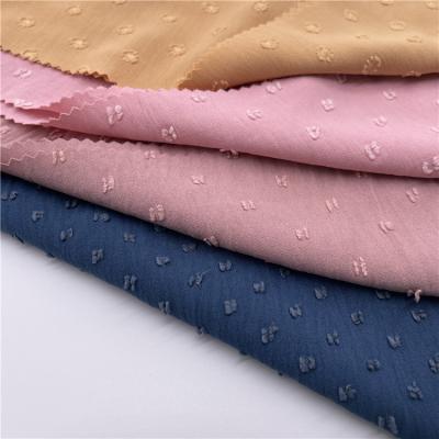 China CEY Fabric 100%polyester Printing Anti-static Stock Fabric New Product Soft Spun Textiles Fabrics For Garment for sale