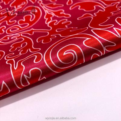 China Wujiang Factory Flame Retardant Polyester Duchess Satin Woven High Quality Fancy Fabric for sale