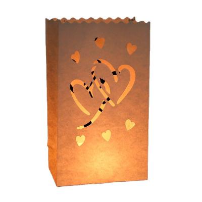 China China 100% Biodegradable Fire Resistant Candle Wish Paper Bags For Romantic Party for sale