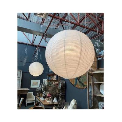 China Europe 48inch (120cm) Above Height Round White Paper Lantern Wedding Lantern Mall for sale