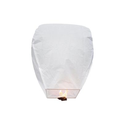 China Fireproof China Lantern Sky Flying Lantern Chinese Wish Paper Balloons Paper Lamp for sale