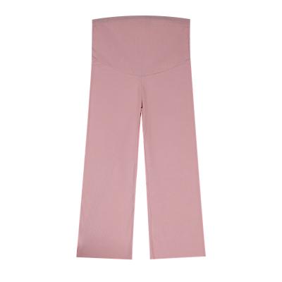 China Extra-thin wool optional ultra-thin optional cut ice summer gaiters waist pregnant pants can adjust female fat mom 200 catties for sale