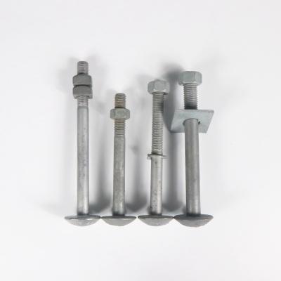 China Carbon Steel JM Brand 5/8 Carbon Steel Step Bolt for sale