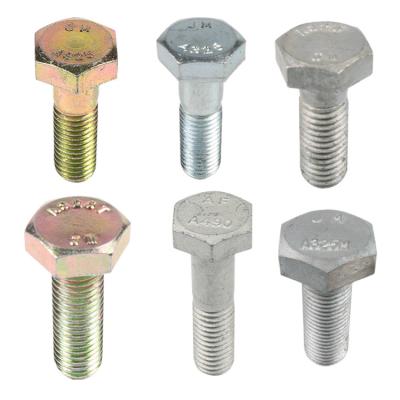 China Stainless Steel JM Mark M30 M33 M36 Heavy Hex Structural Bolt for sale