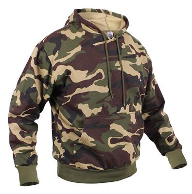 China Custom Made High Quality Plain Mens Cotton And Spandex Camouflage Terry Breathable Hoodies With Private Label for sale