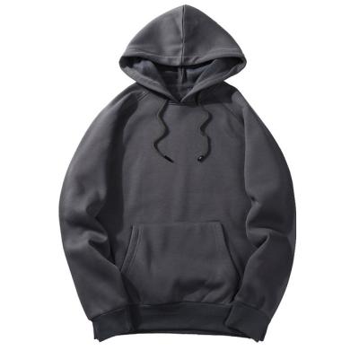 China Color Breathable Pure Hoodies Long Sleeve Hoodies Casual Streetwear Hip Hop Male Pullover for sale