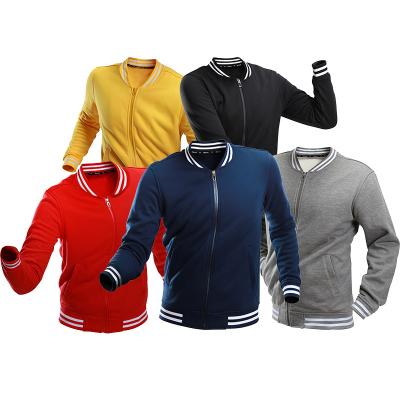 China Anti-pilling Wholesale Custom Logo Cotton Baseball Jackets For Men And Women for sale