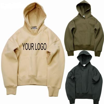 China High quality print ovrsized drop shoulder breathable customized hoodie with private label for sale