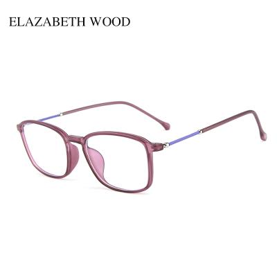 China Custom Unique Fashion Round Tr90 Anti Blue Light Glasses For Adult for sale