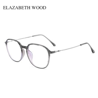 China Fashion Hot Selling Adult Metal Anti Ray Prescription Glasses Frame Blue for sale