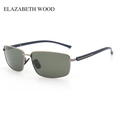 China Fashionable Custom Colored Movie Lenses Classic Metal Sunglasses For Men for sale